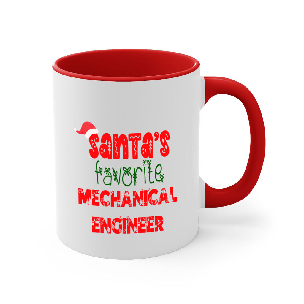 santas favorite mechanical engineer style 948#- christmas-Mug / Coffee Cup