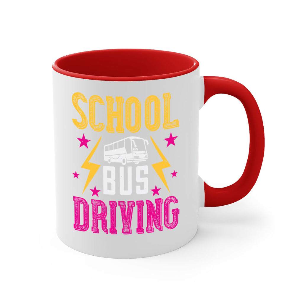 school bus driving Style 17#- bus driver-Mug / Coffee Cup
