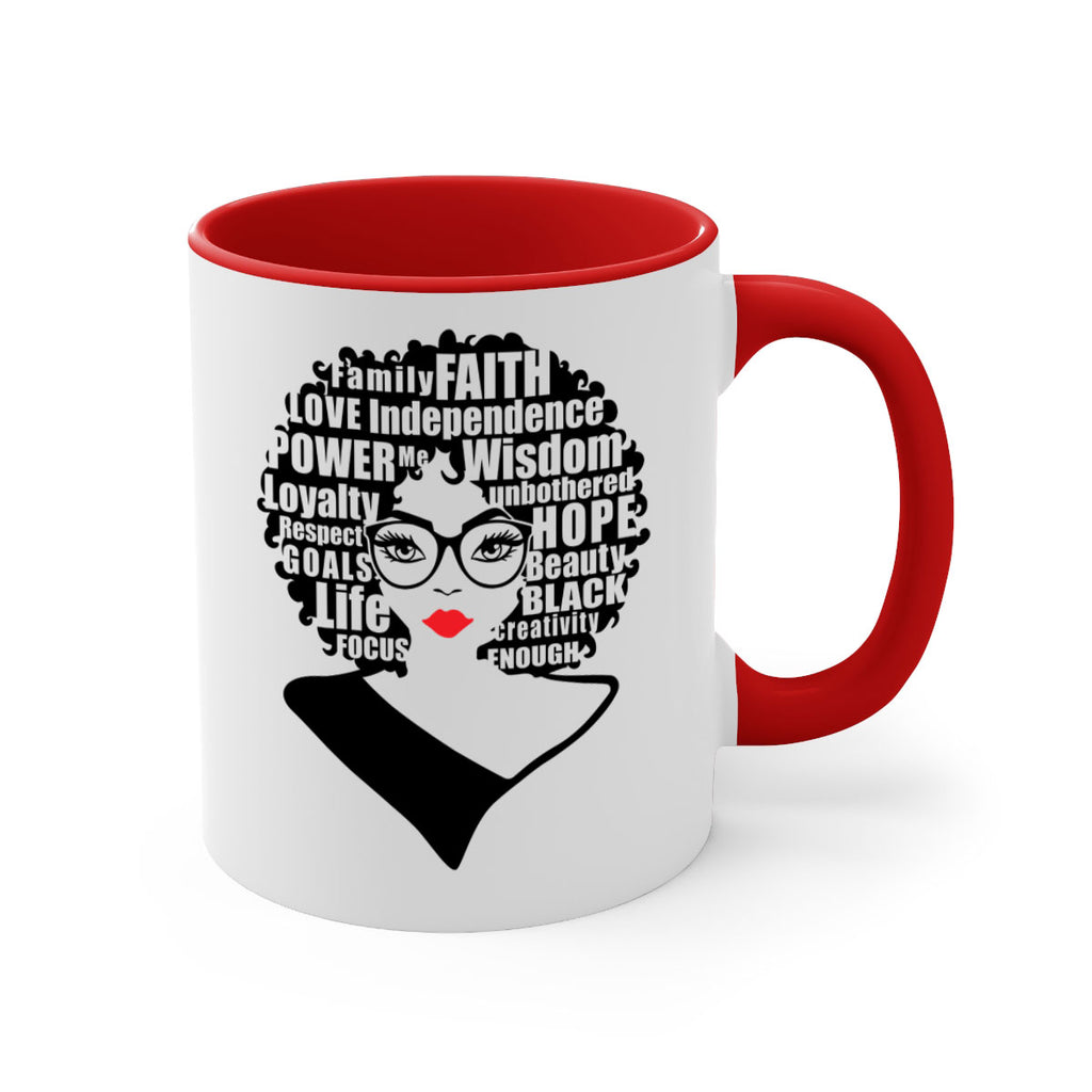 she is unique 16#- Black women - Girls-Mug / Coffee Cup