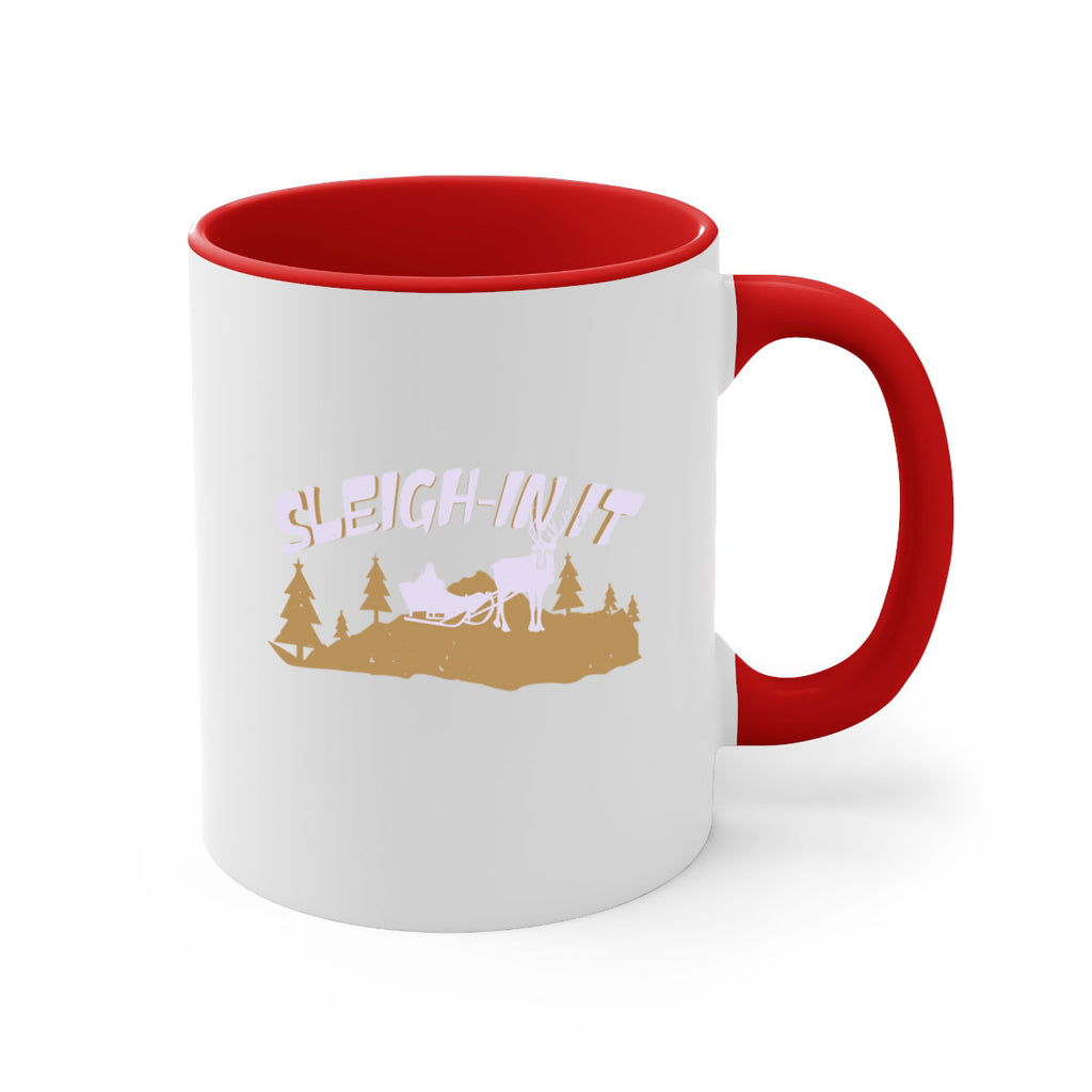 sleighin it 359#- christmas-Mug / Coffee Cup