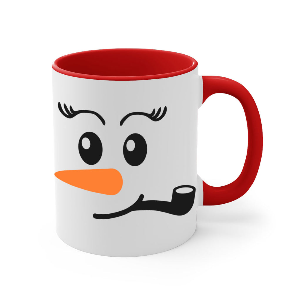 snowman face 6#- christmas-Mug / Coffee Cup