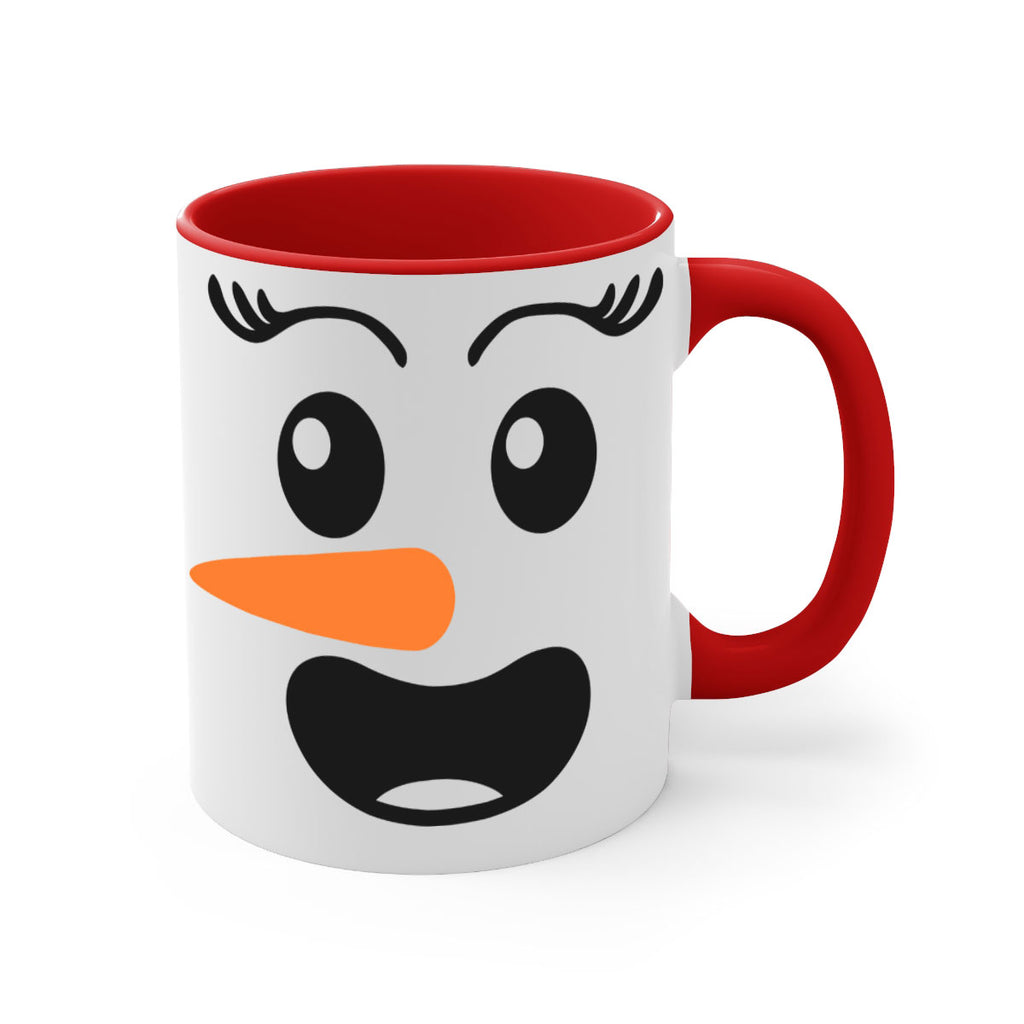 snowman face style 1180#- christmas-Mug / Coffee Cup