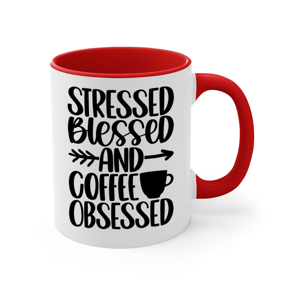 stressed blessed and 26#- coffee-Mug / Coffee Cup