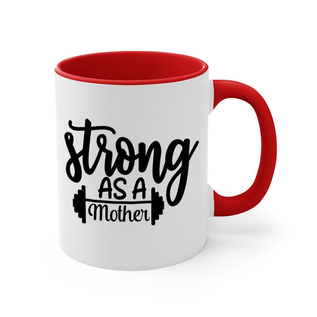 strong as a mother 13#- gym-Mug / Coffee Cup