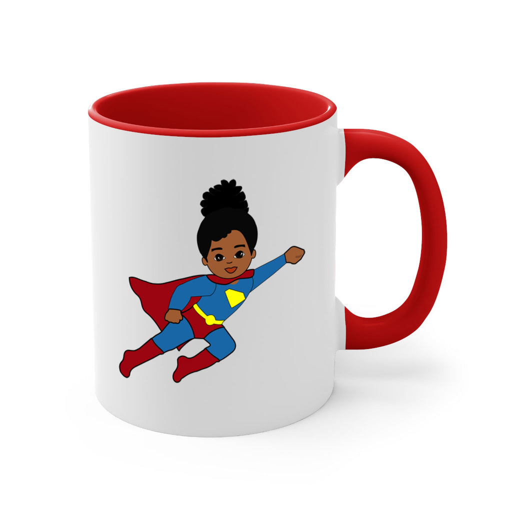 super kids girl 9#- Black women - Girls-Mug / Coffee Cup
