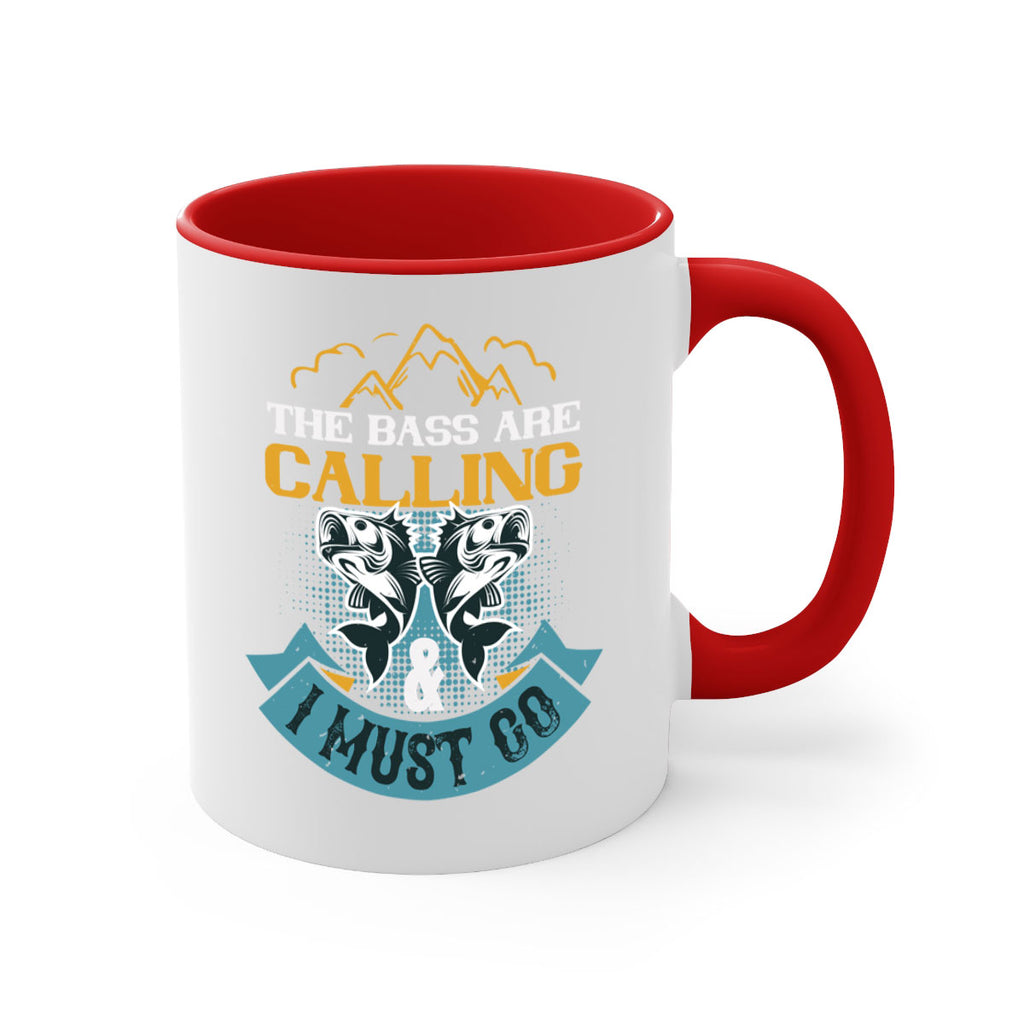 the bass are calling 30#- fishing-Mug / Coffee Cup
