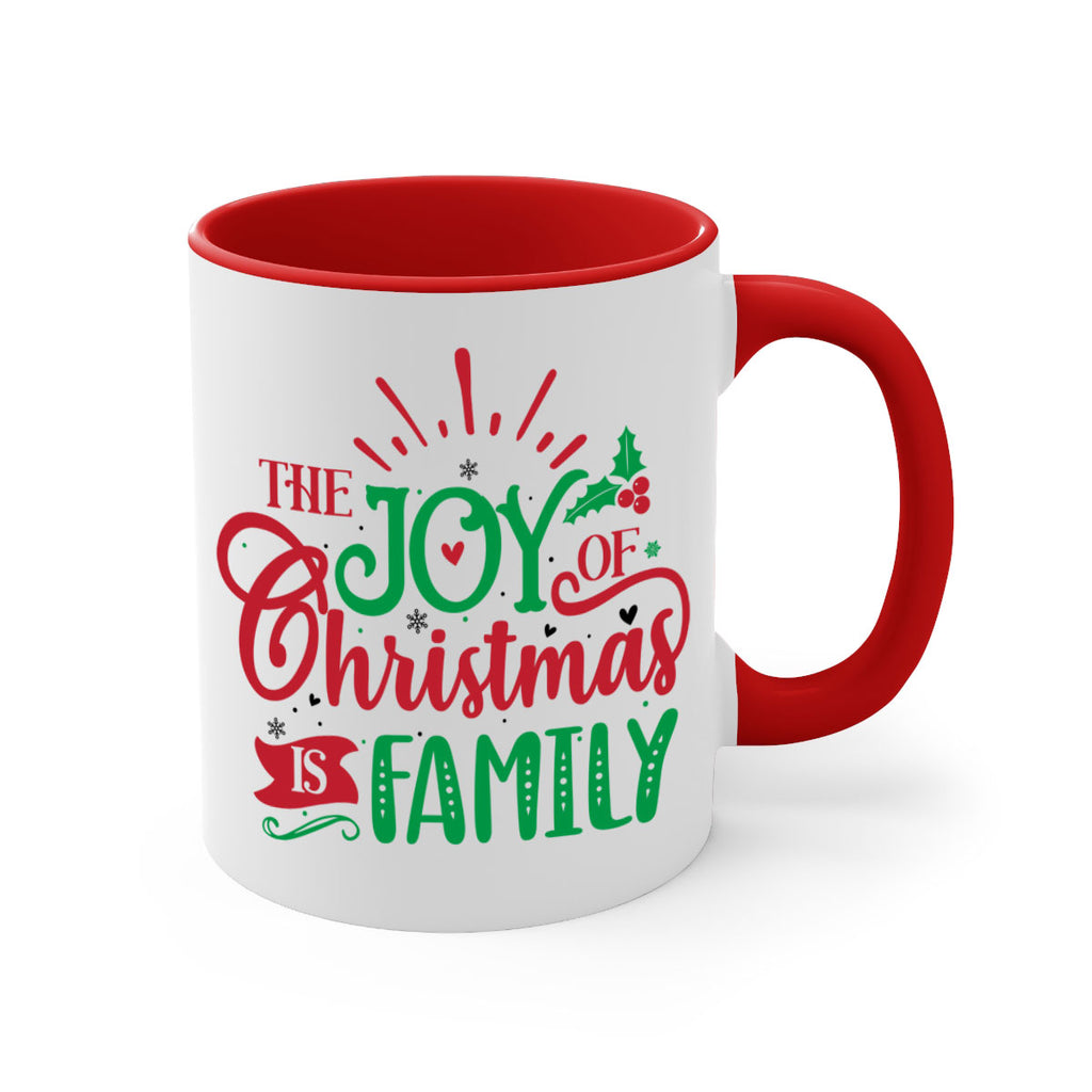 the joy of christmas is family style 1197#- christmas-Mug / Coffee Cup