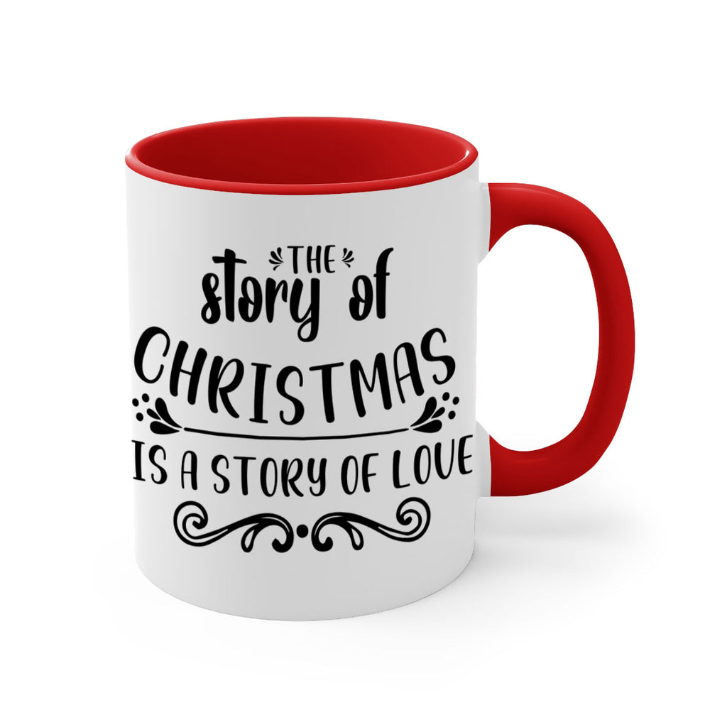the story of christmas is a story of love style 1207#- christmas-Mug / Coffee Cup