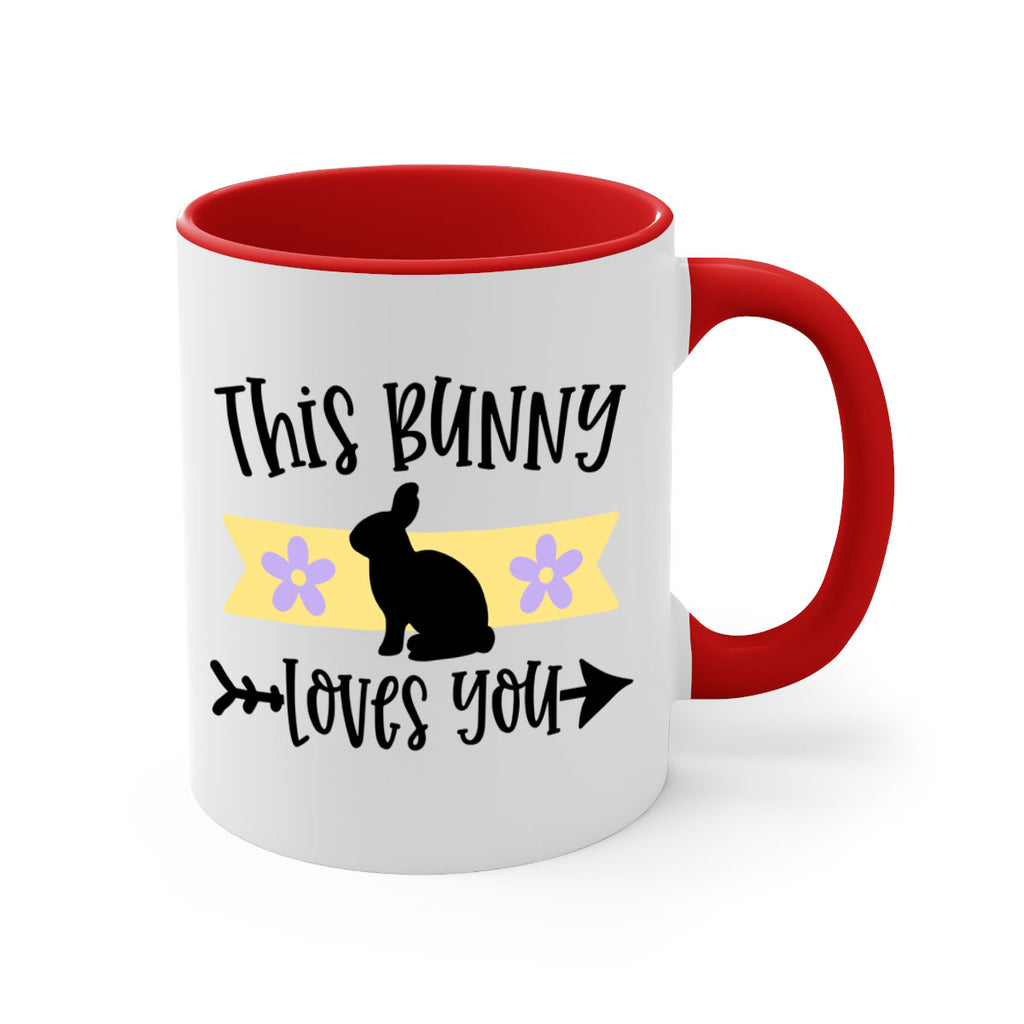 this bunny loves you 10#- easter-Mug / Coffee Cup