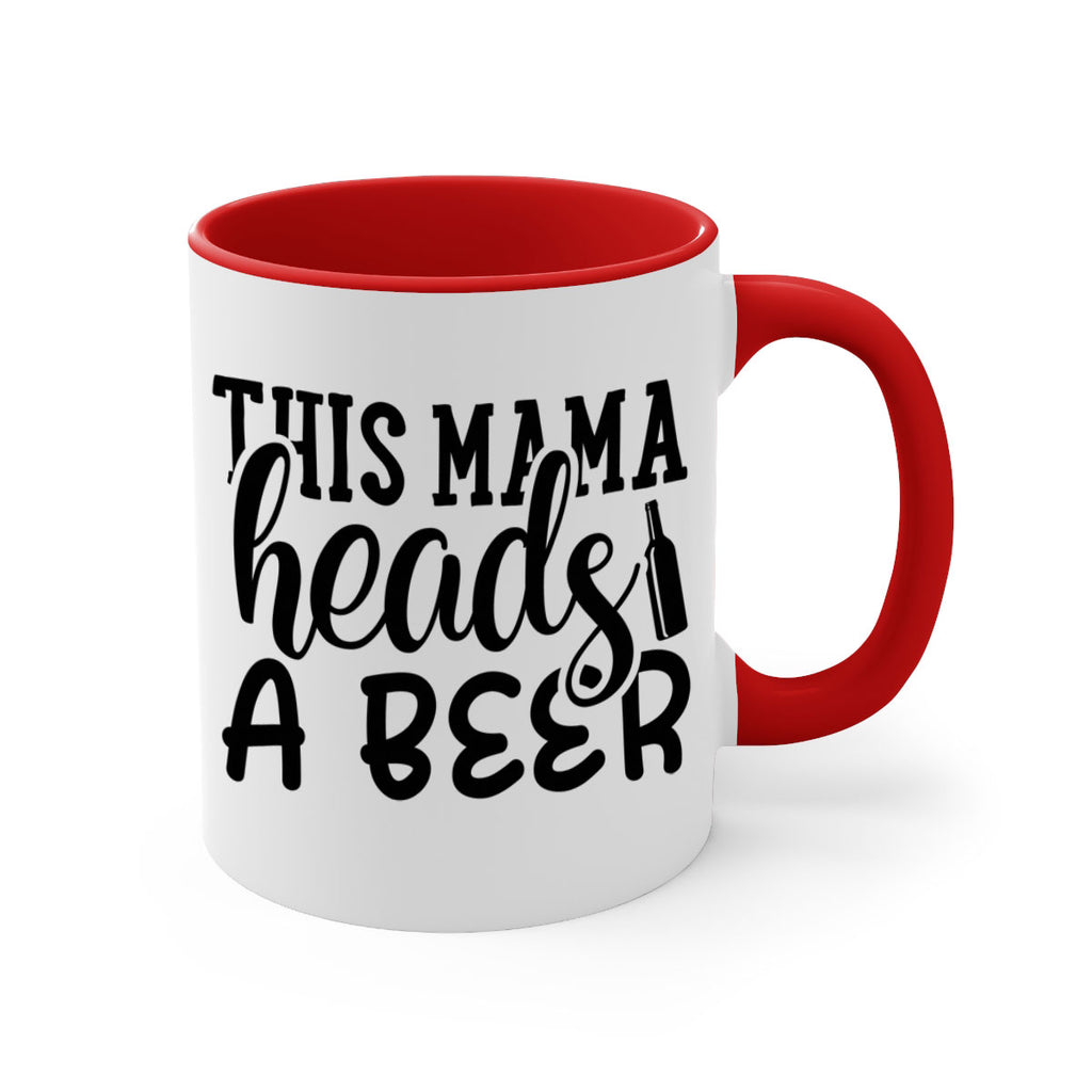 this mama heads a beer 119#- beer-Mug / Coffee Cup