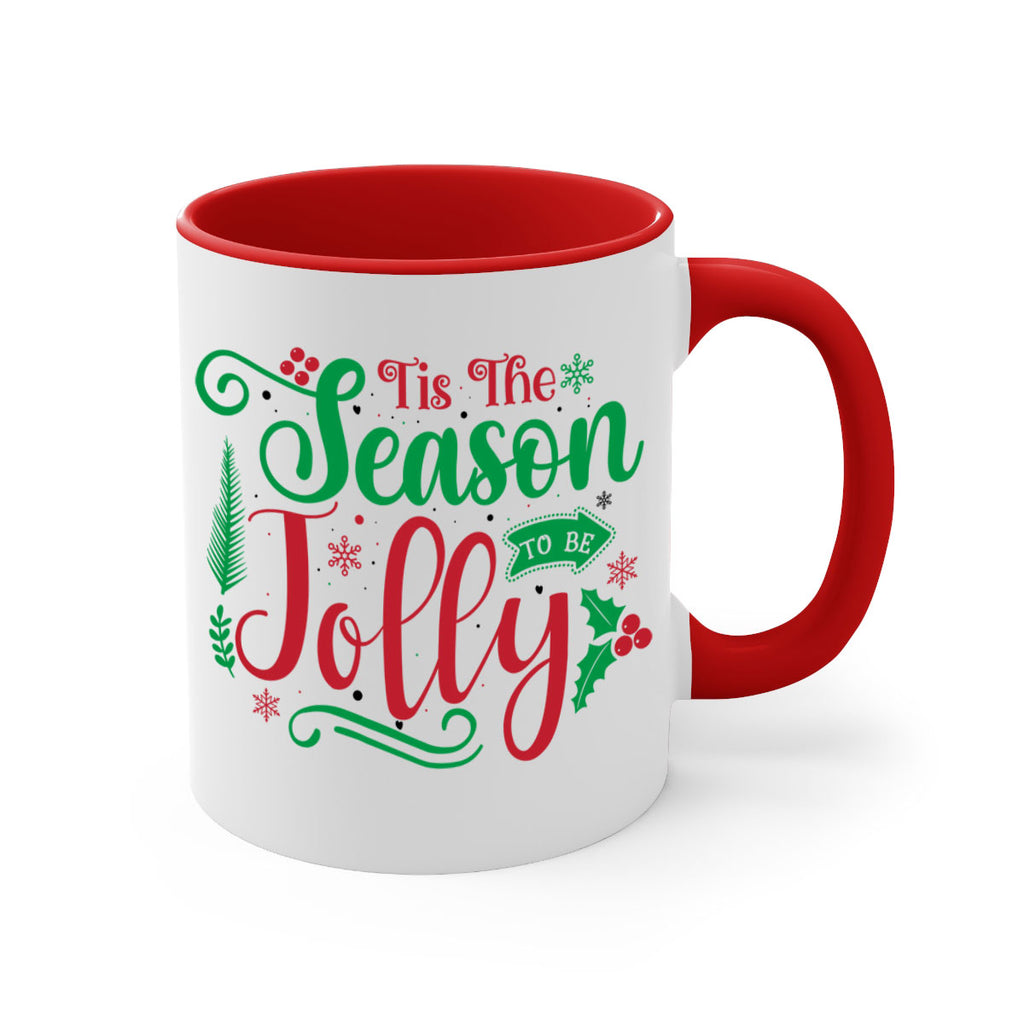 tis the season to be jolly style 1216#- christmas-Mug / Coffee Cup