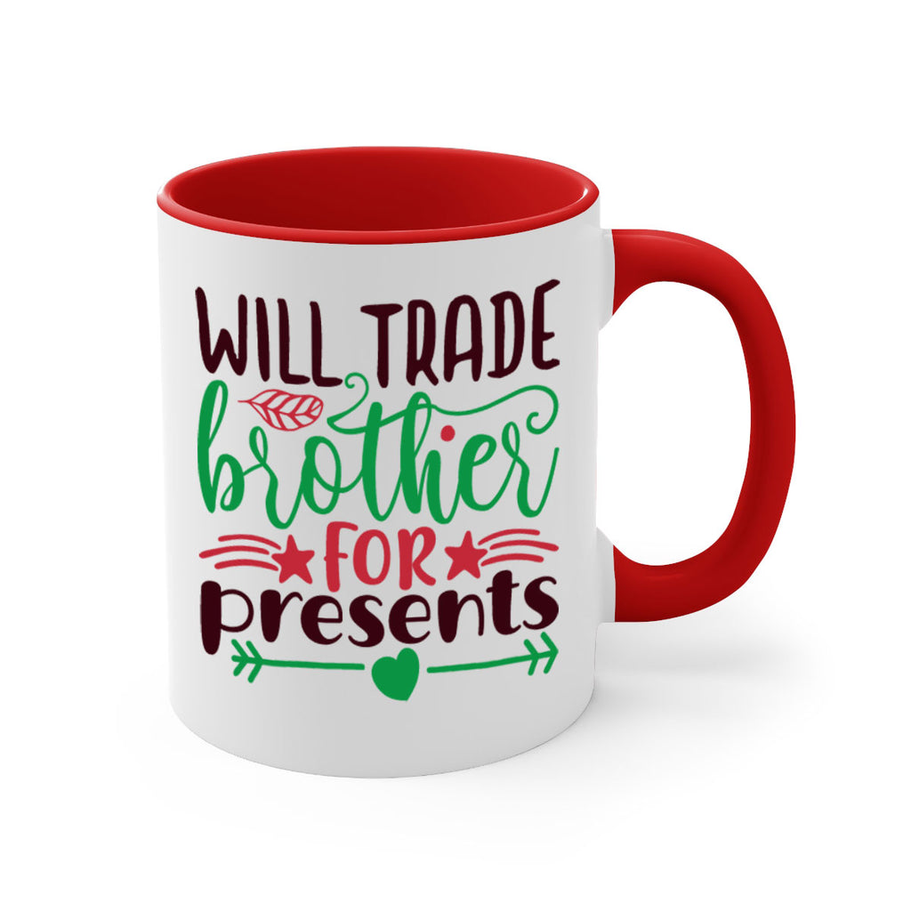 will trade brother for present 3#- christmas-Mug / Coffee Cup