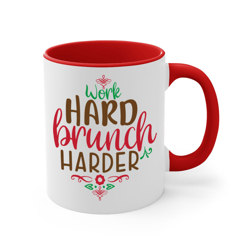 work hard brunch harder 1#- christmas-Mug / Coffee Cup