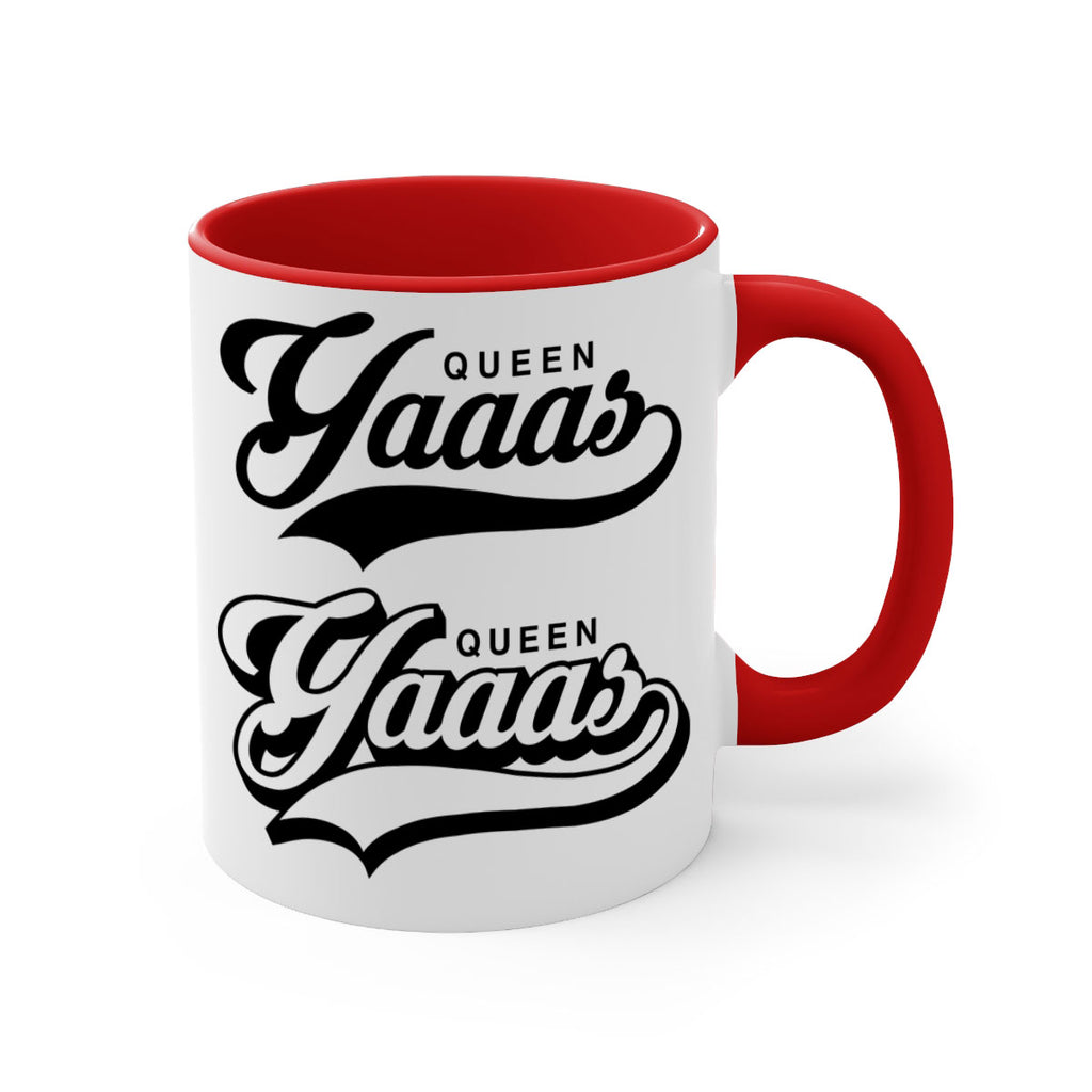 yaaas queen script 6#- black words - phrases-Mug / Coffee Cup