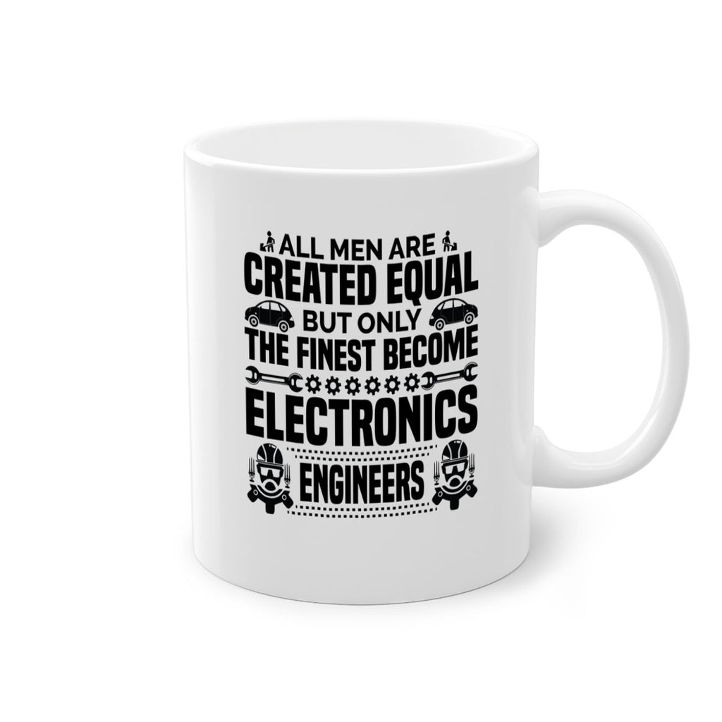 All men are created Style 21#- engineer-Mug / Coffee Cup