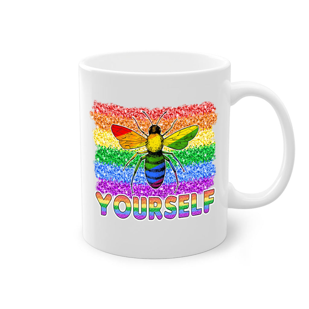 Bee Your Self Lgbt Pride  46#- lgbt-Mug / Coffee Cup