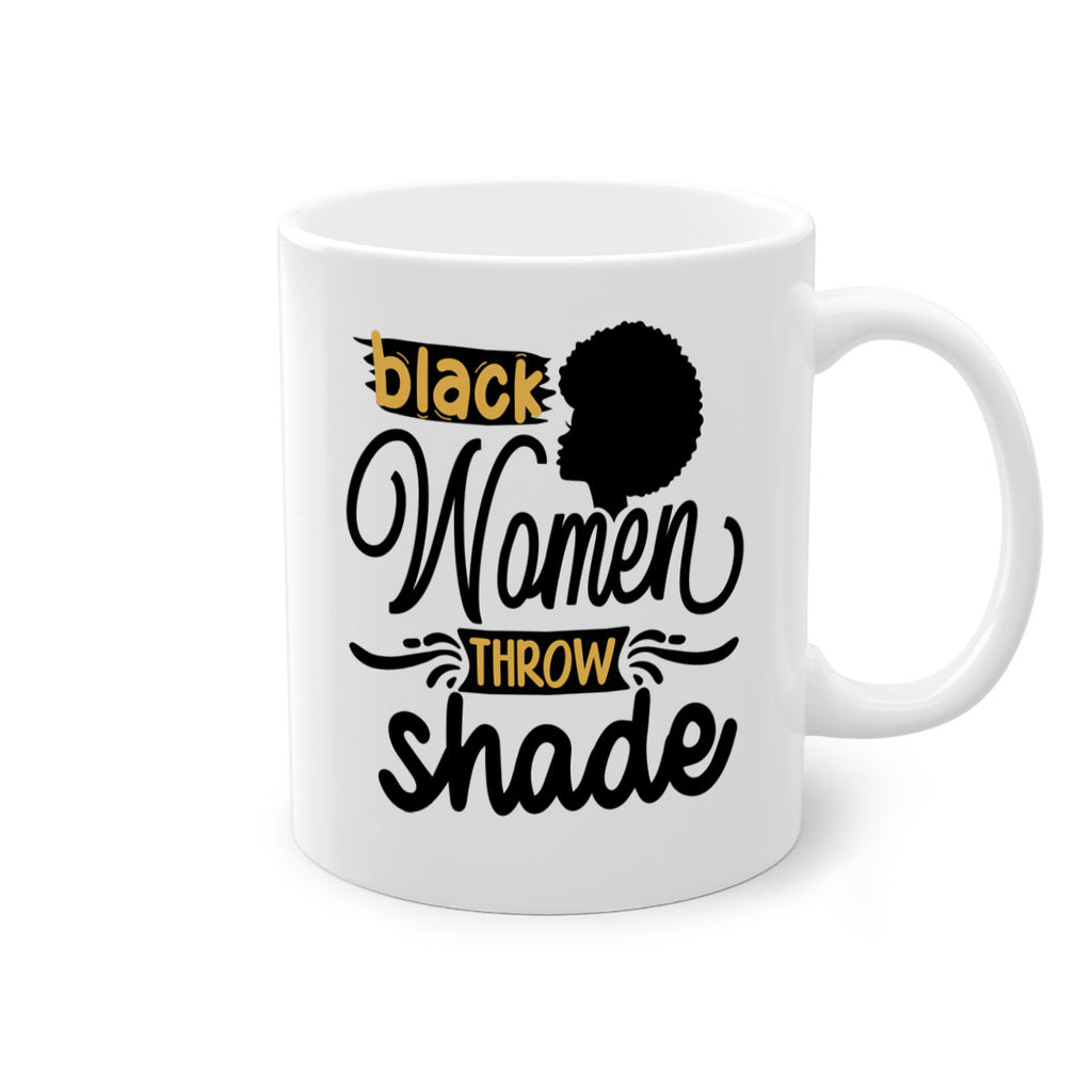 Black women throw shade Style 50#- Black women - Girls-Mug / Coffee Cup
