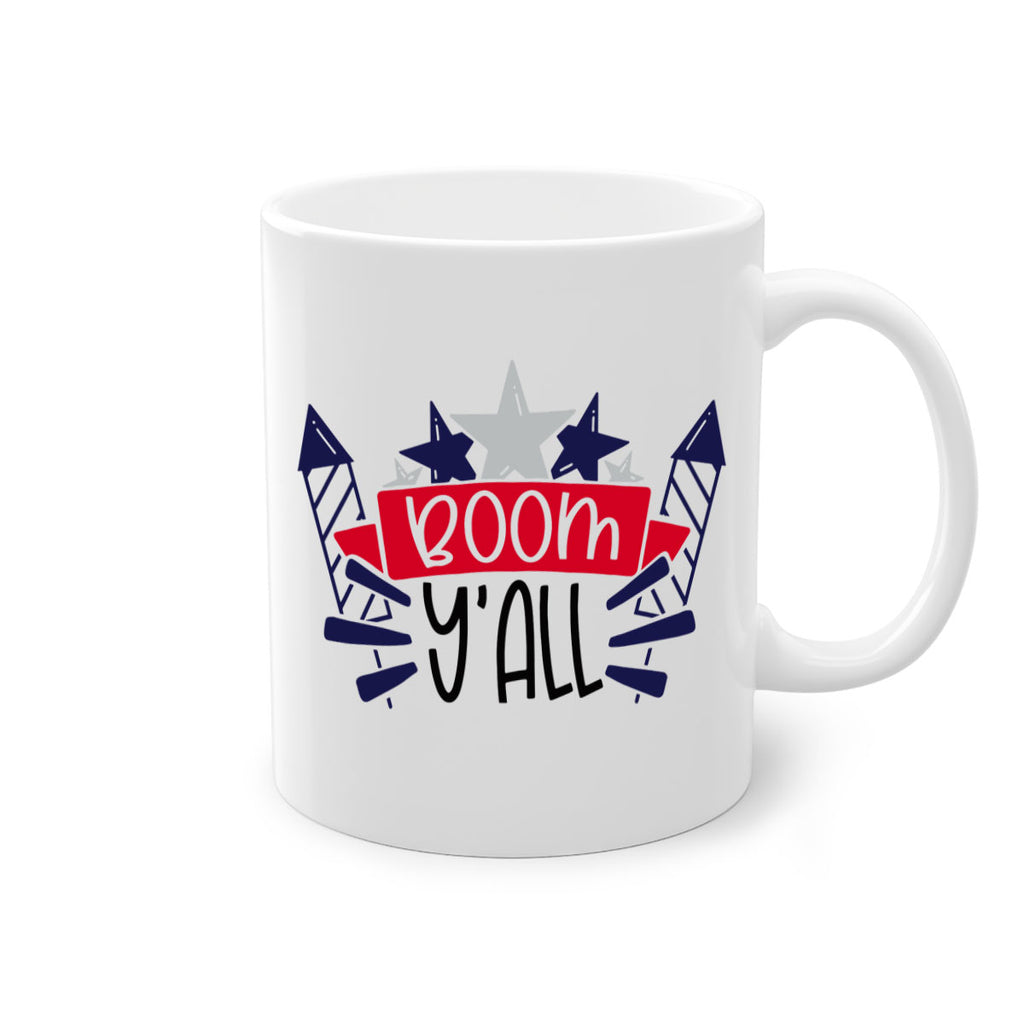 Boom Yall Style 146#- 4th Of July-Mug / Coffee Cup