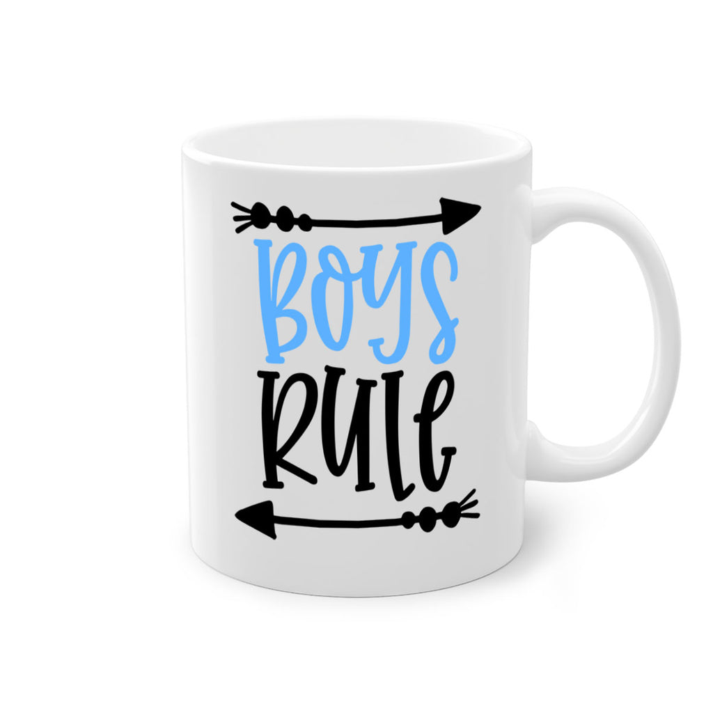 Boys Rule Style 108#- baby2-Mug / Coffee Cup