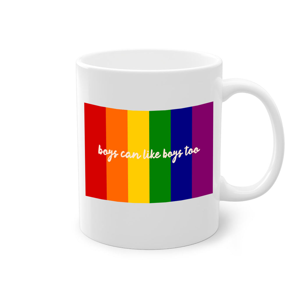 Boys can like Boys too 17#- lgbt-Mug / Coffee Cup