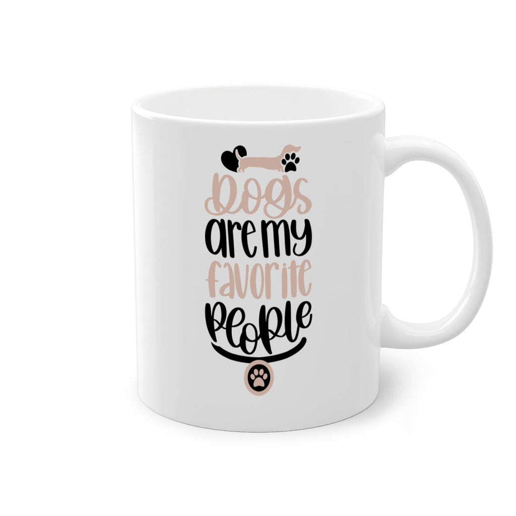 Dogs Are My Favorite People Style 23#- Dog-Mug / Coffee Cup