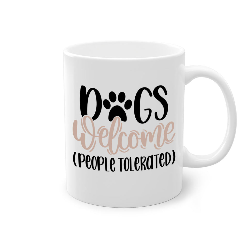 Dogs Welcome Style 21#- Dog-Mug / Coffee Cup