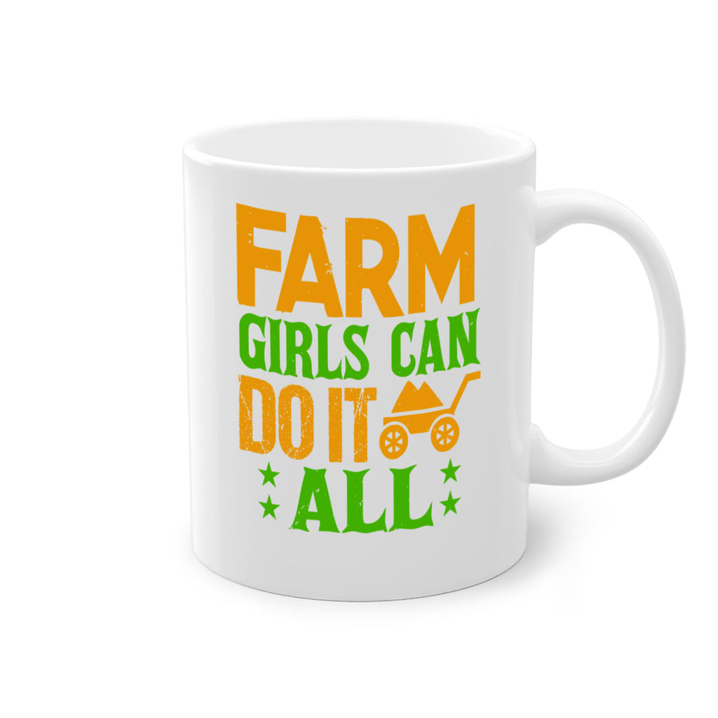 Farm girls can do it all 13#- Farm and garden-Mug / Coffee Cup
