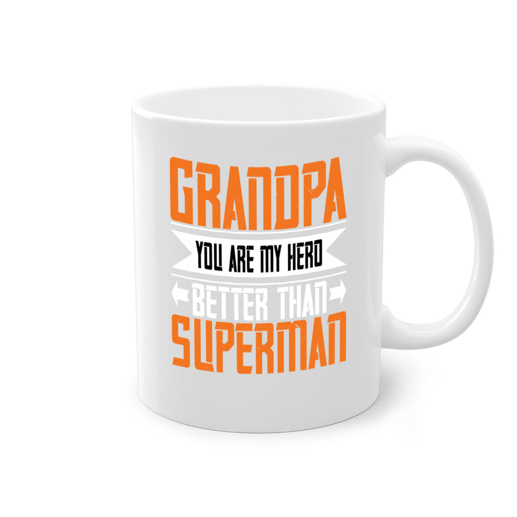 Grandpa you are my hero better than superman 101#- grandpa-Mug / Coffee Cup