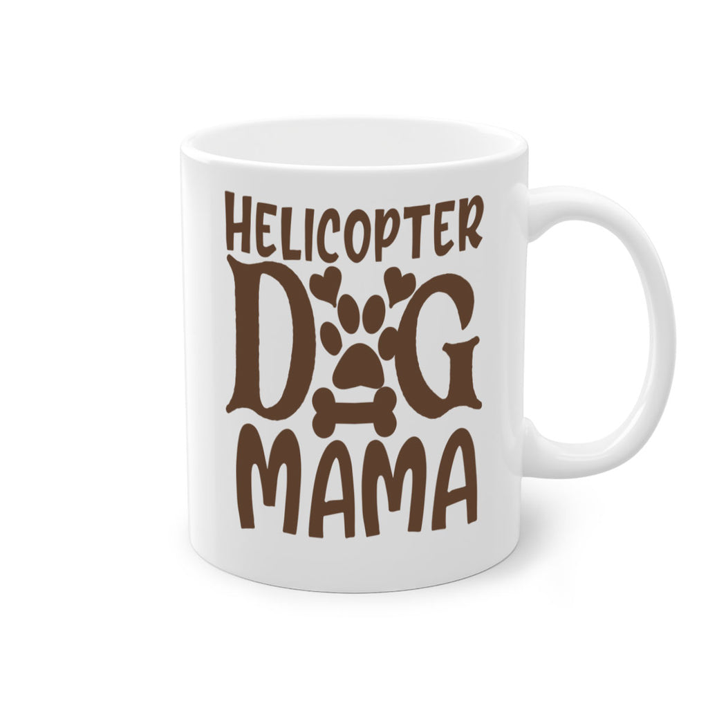 Helicopter Dog Mama Style 87#- Dog-Mug / Coffee Cup