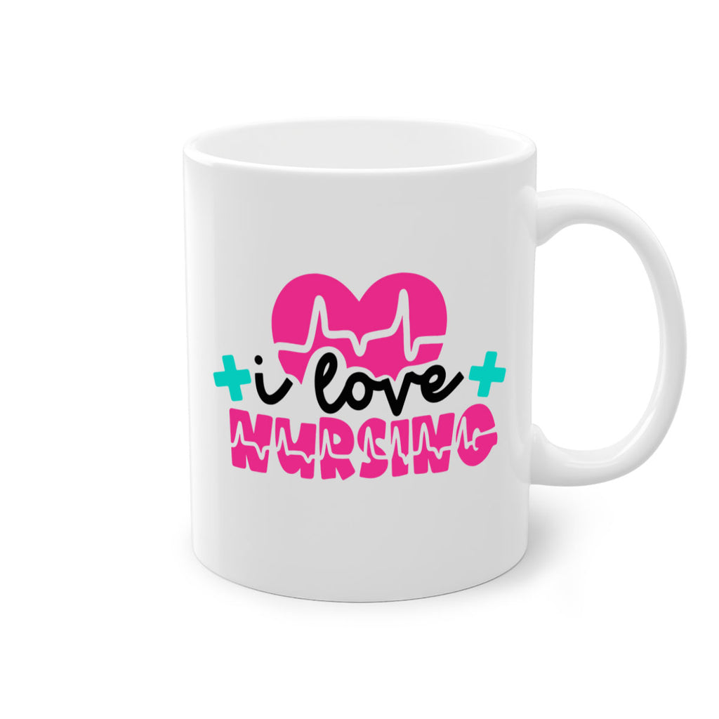 I Love Nursing Style Style 170#- nurse-Mug / Coffee Cup
