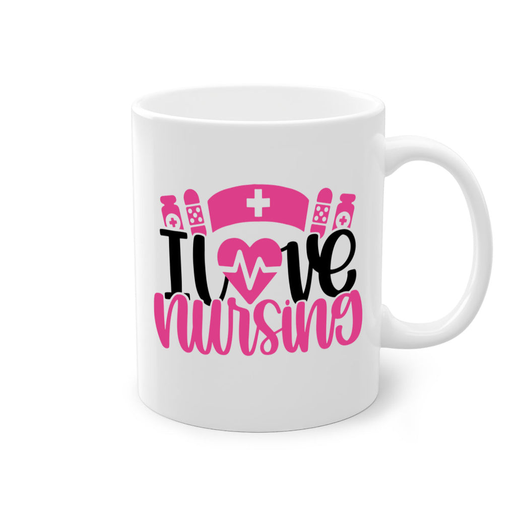 I Love Nursing Style Style 171#- nurse-Mug / Coffee Cup