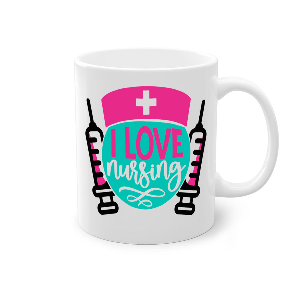 I Love Nursing Style Style 172#- nurse-Mug / Coffee Cup