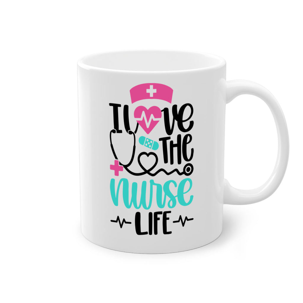 I Love The Nurse Life Style Style 169#- nurse-Mug / Coffee Cup