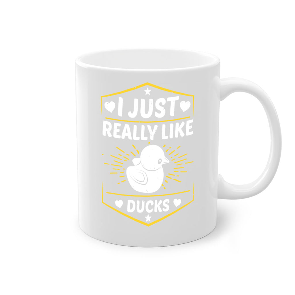 I just really like ducks Style 43#- duck-Mug / Coffee Cup