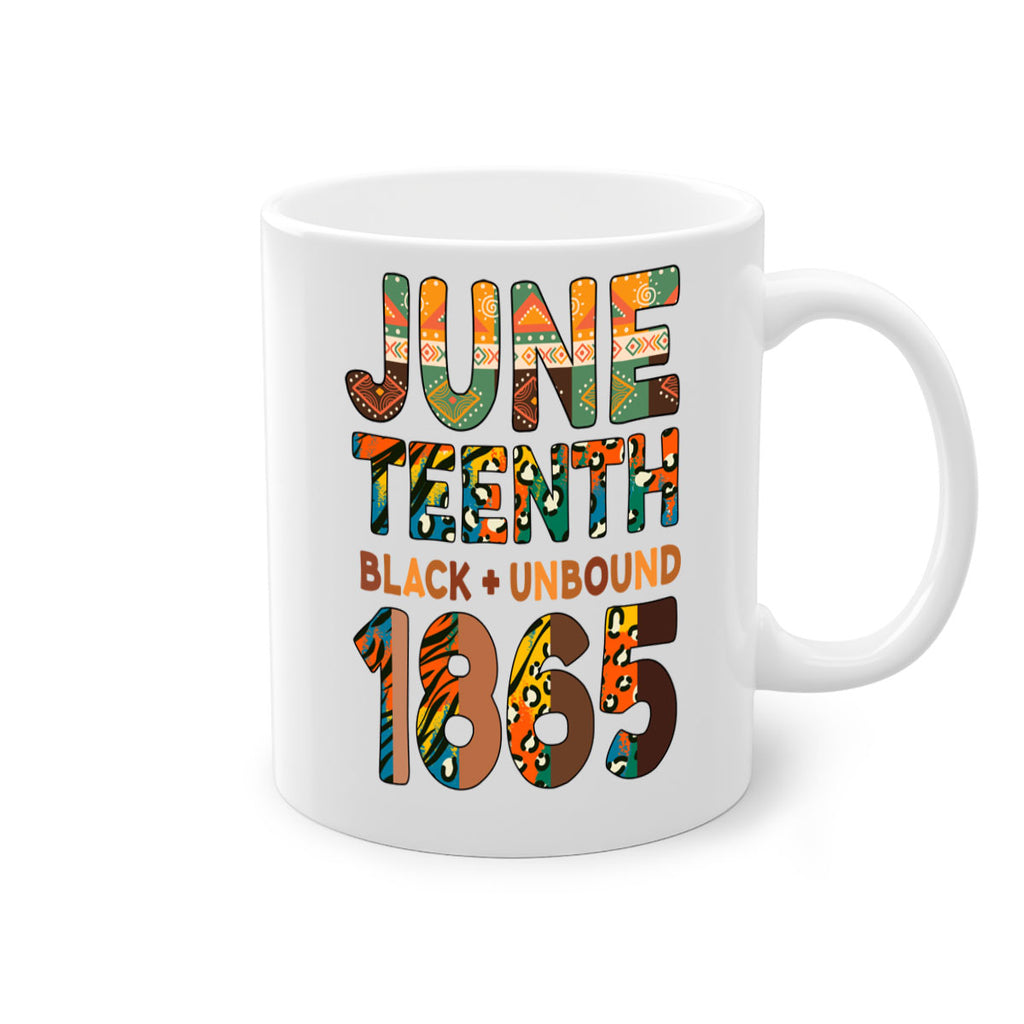Juneteenth Black Unbound 1865 Png 33#- juneteenth-Mug / Coffee Cup