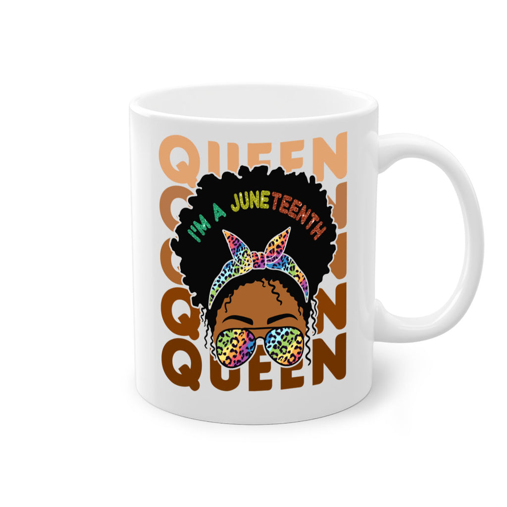 Juneteenth Queen Swag Black Melanin Png 26#- juneteenth-Mug / Coffee Cup