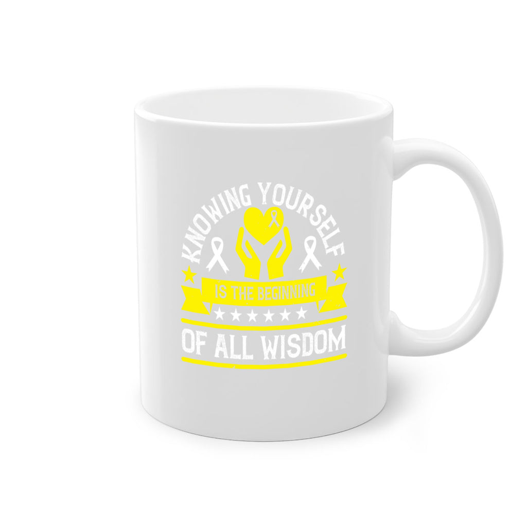Knowing yourself is the beginning of all wisdom Style 38#- Self awareness-Mug / Coffee Cup
