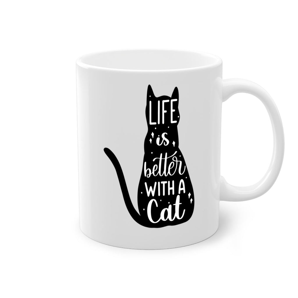 Life Is Better With A Cat Style 98#- cat-Mug / Coffee Cup