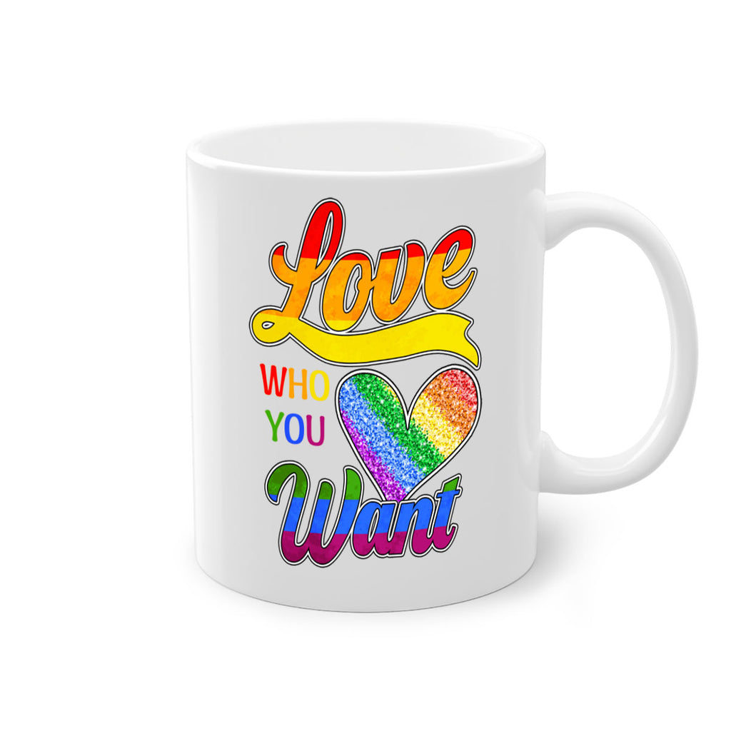 Love Who You Want Gay Pride Lgbt Png 21#- lgbt-Mug / Coffee Cup