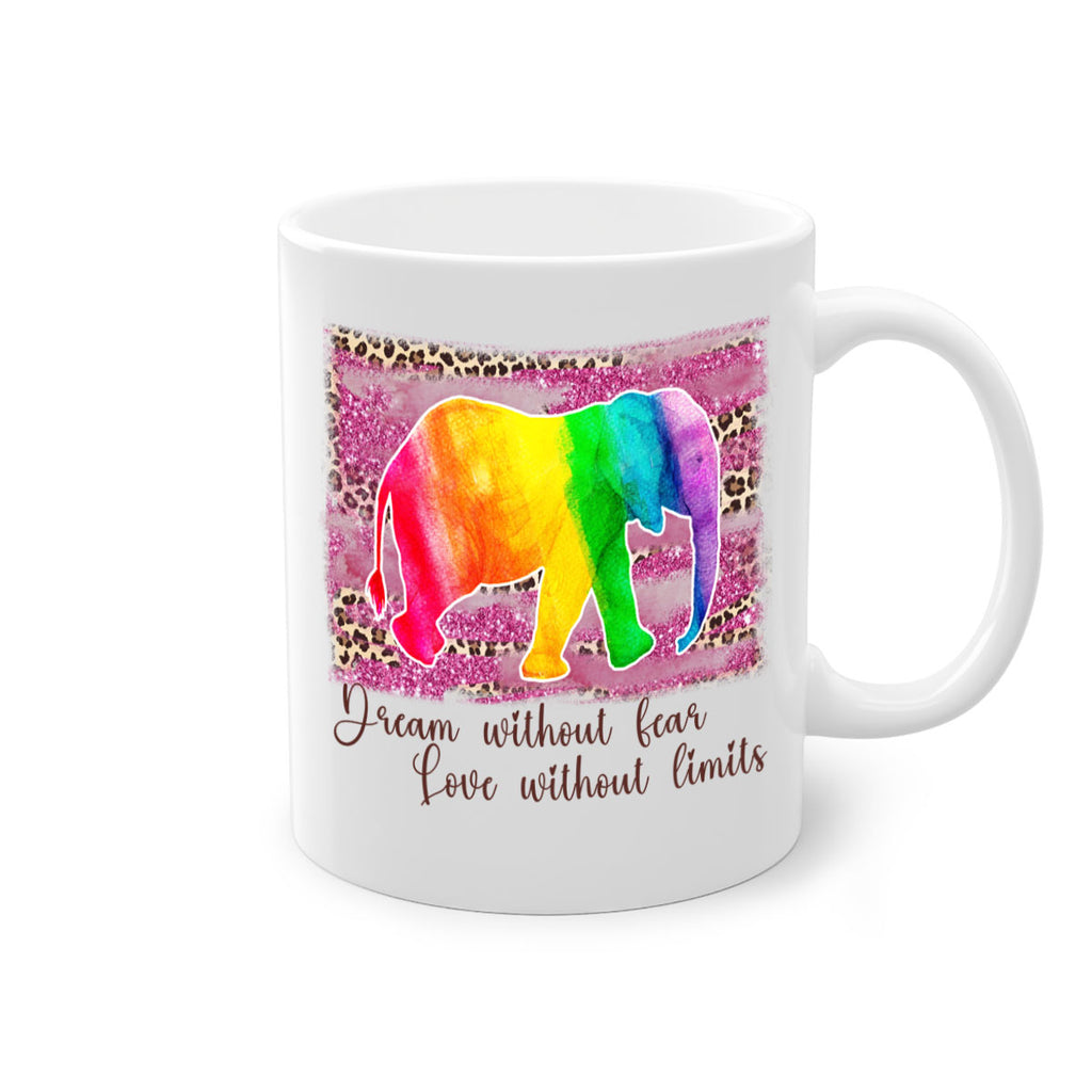 Love Without Limits Elephant Lgbt Pride 32#- lgbt-Mug / Coffee Cup