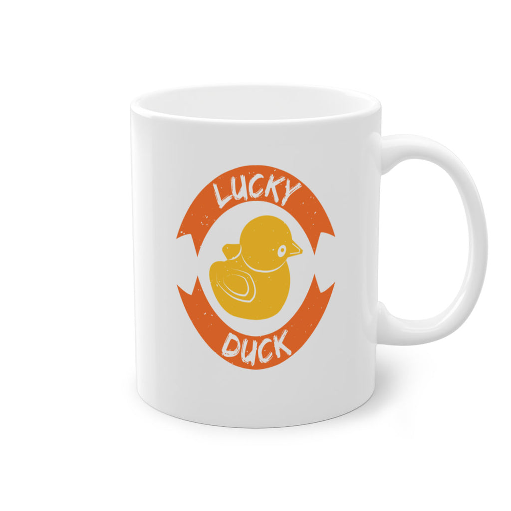 Lucky Duck Style 27#- duck-Mug / Coffee Cup