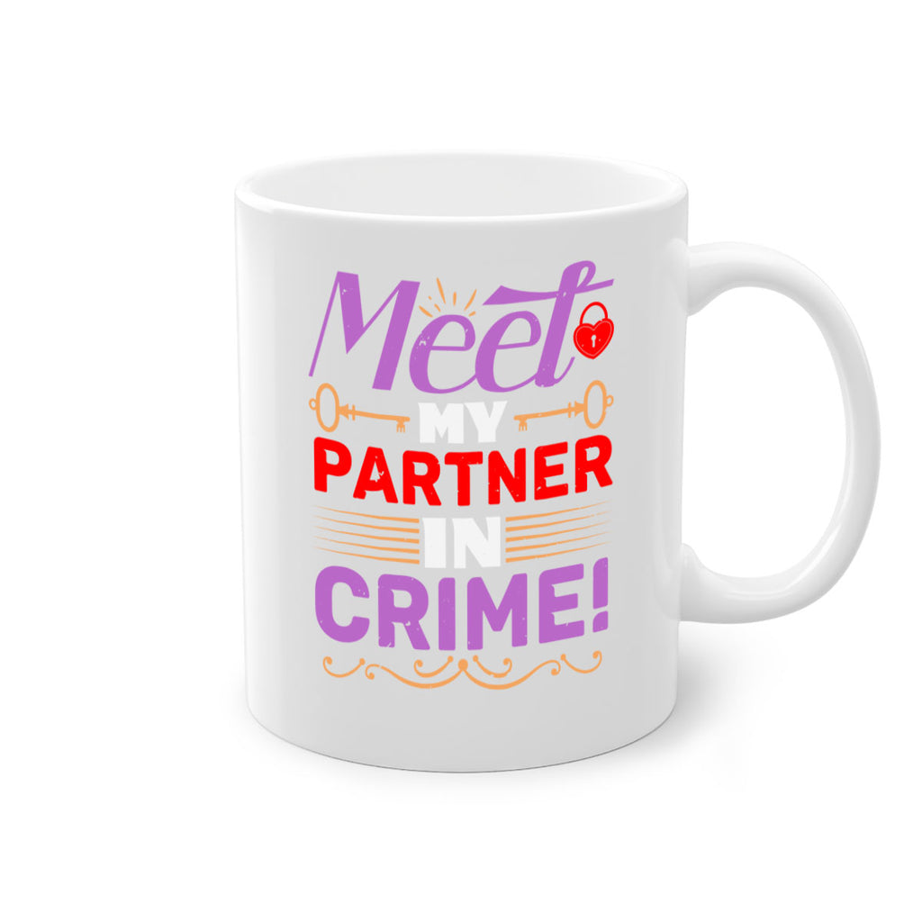 Meet my Partner in Crime Style 82#- best friend-Mug / Coffee Cup