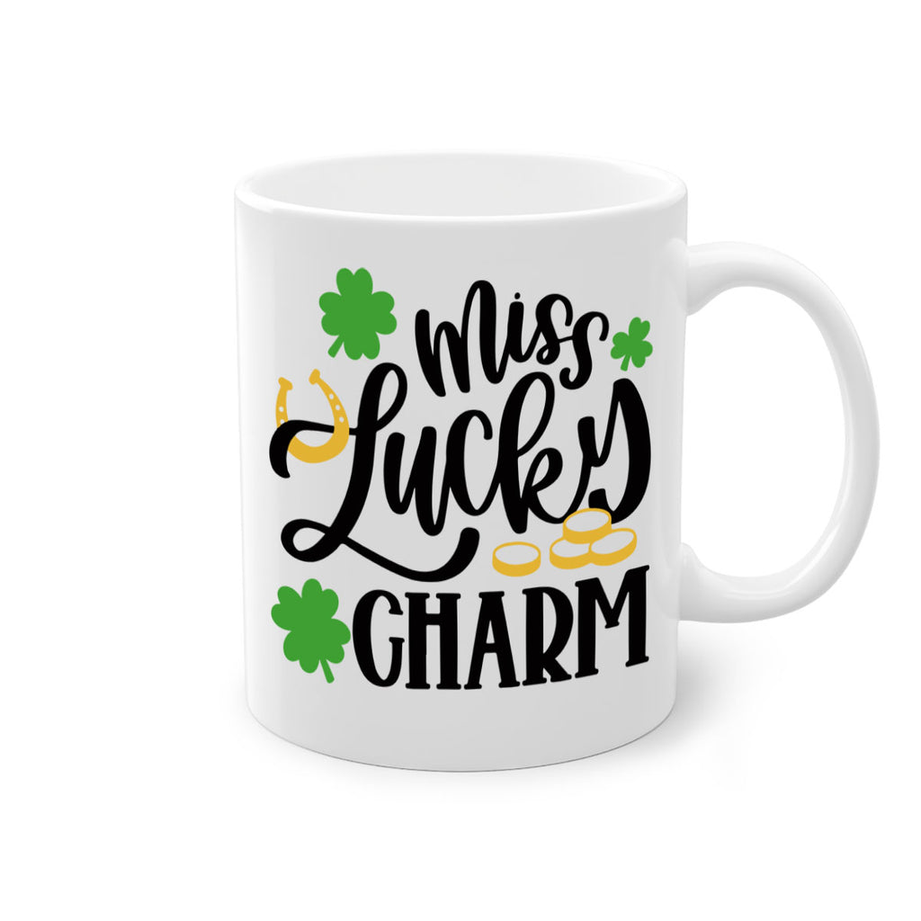 Miss Lucky Charm Style 47#- St Patricks Day-Mug / Coffee Cup