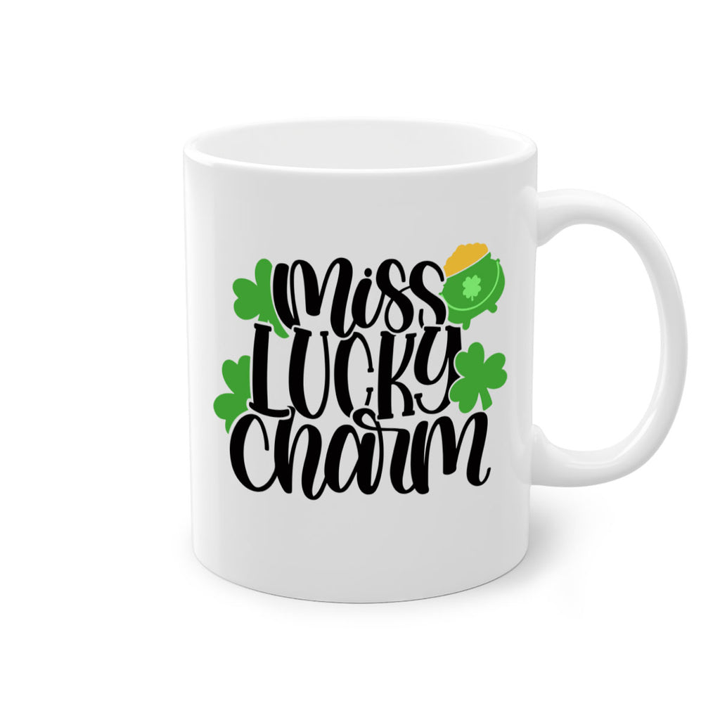 Miss Lucky Charm Style 48#- St Patricks Day-Mug / Coffee Cup
