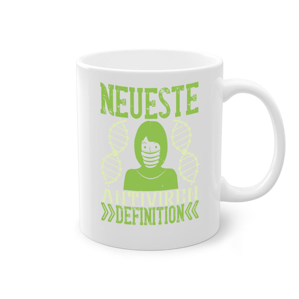 Neueste Antiviren Definition Style 28#- corona virus-Mug / Coffee Cup