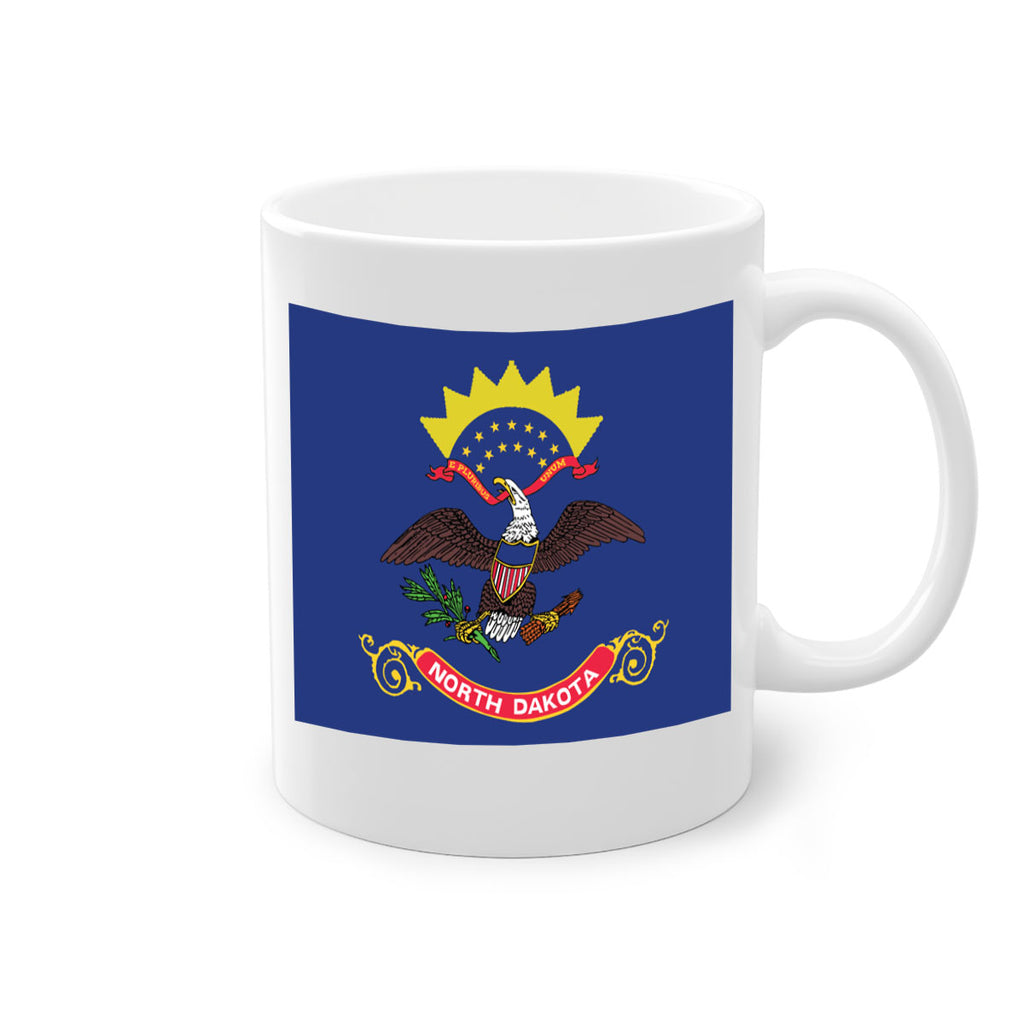 North Dakota 18#- Us Flags-Mug / Coffee Cup