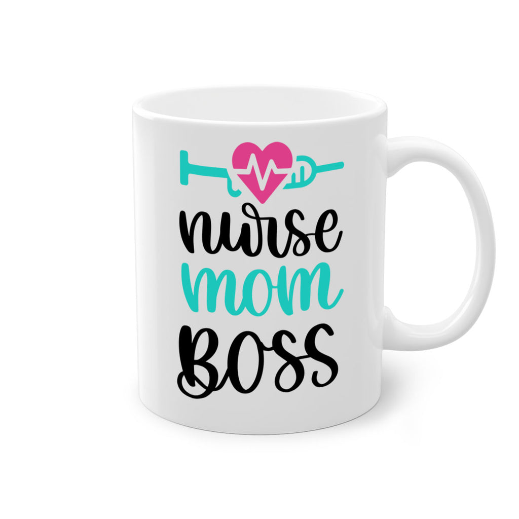 Nurse Mom Boss Style Style 101#- nurse-Mug / Coffee Cup