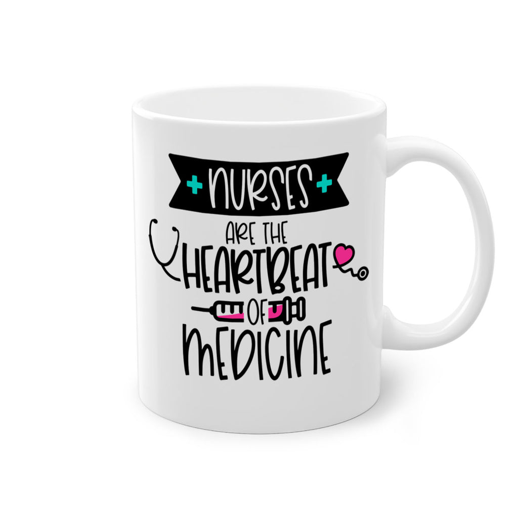 Nurses Are The Heartbeat Of Medicine Style Style 91#- nurse-Mug / Coffee Cup