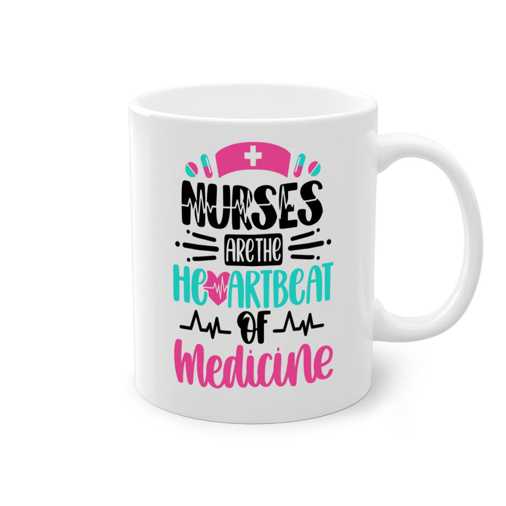 Nurses Are The Heartbeat Style Style 90#- nurse-Mug / Coffee Cup