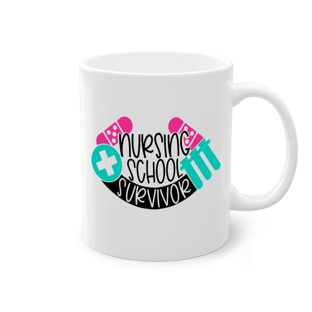 Nursing School Survivor Style Style 64#- nurse-Mug / Coffee Cup